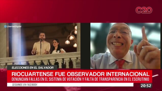 C20 Noticias | Elecciones en El Salvador – Pablo Wehbe