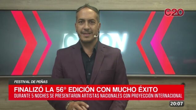 C20 Noticias | Festival de Peñas – Alejandro Mana