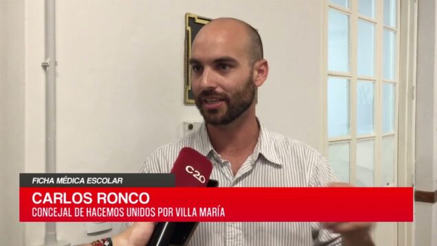 C20 Noticias | Ficha Médica Escolar – Carlos Ronco