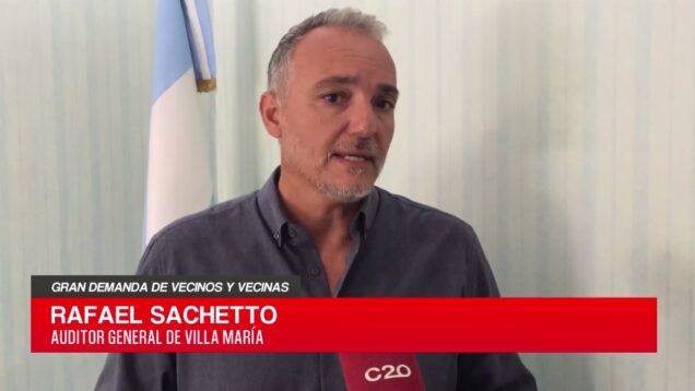 C20 Noticias | Gran demanda de vecinos y vecinas – Rafael Sachetto