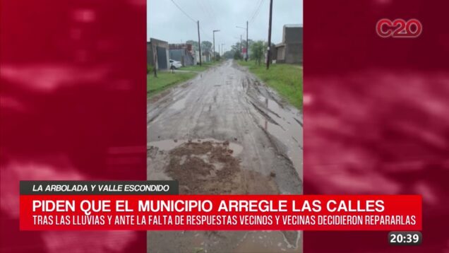 C20 Noticias | La Arbolada y Valle Escondido – Andrea Bellon y Mayra Moyano