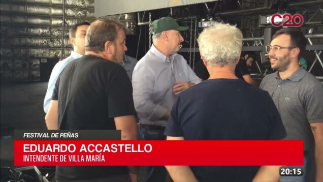 C20 Noticias | Suspención Vispera Festivalea – Eduardo Accastello