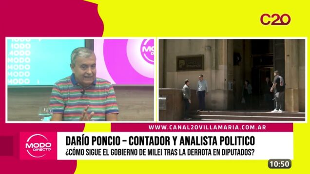 Modo Directo | Análisis Político – Darío Poncio