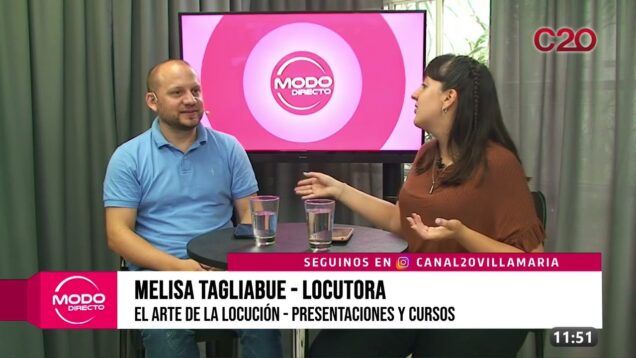 Modo Directo | Cursos de locución – Melisa Tagliabue