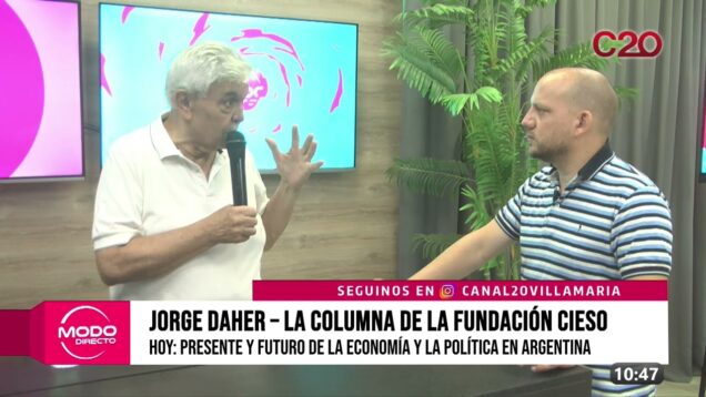 Modo Directo | La Columna de la Fundación Cieso – Jorge Daher
