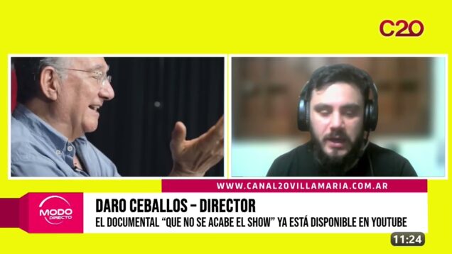 Modo Directo | “Que no se acabe el show” – Daro Ceballos