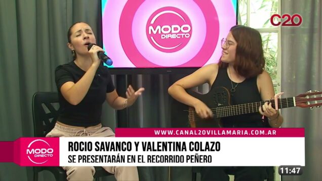Modo Directo | Recorrido Peñero – Rocio Savanco y Valentina Colazo