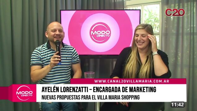 Modo Directo | Villa María Shopping – Ayelén Lorenzatti