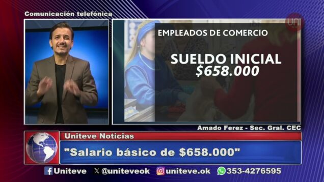 Uniteve Noticias | Aumento para empleados de comercios – Amado Ferez