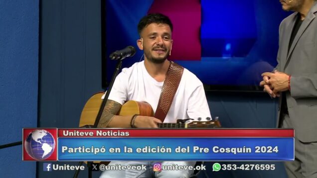 Uniteve Noticias | Matías Flores en Uniteve Noticias