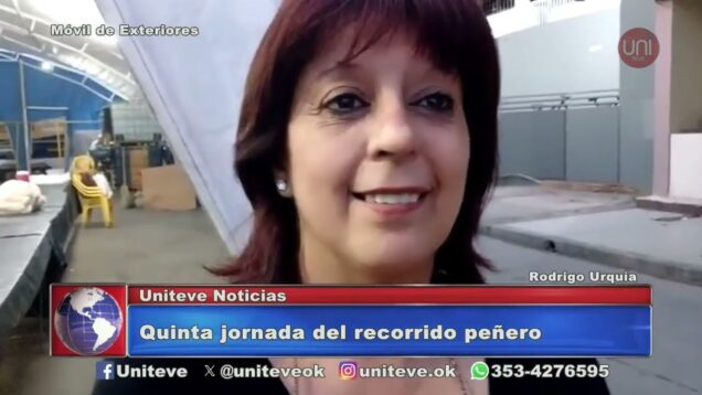 Uniteve Noticias | Móvil | Quinta jornada de recorrido peñero