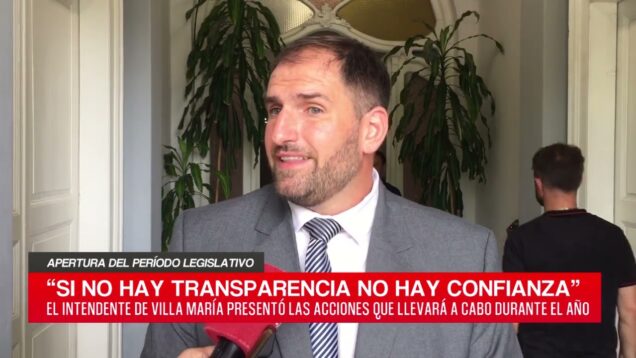 C20 Noticias | Apertura del período legislativo – Manuel Sosa