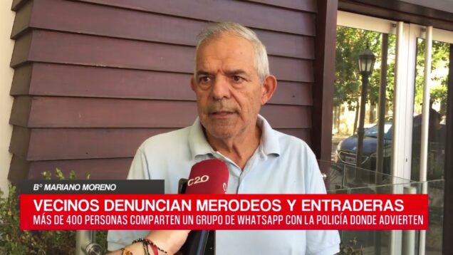 C20 Noticias | B° Mariano Moreno – Rubén Borghi