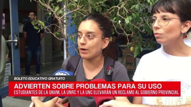 C20 Noticias | Boleto educativo gratuito – Micaela Carreras y Antonella Marmo