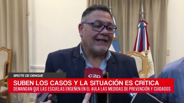 C20 Noticias | Brote de dengue – César Rivera