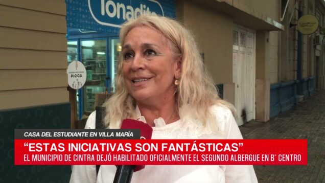C20 Noticias | Casa del estudiante en Villa María – Silvia Longo