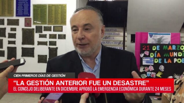 C20 Noticias | Cien primeros días de gestión – Eduardo Accastello