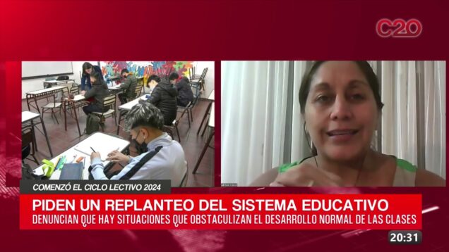 C20 Noticias | Comienzo ciclo lectivo – Soledad Cabral