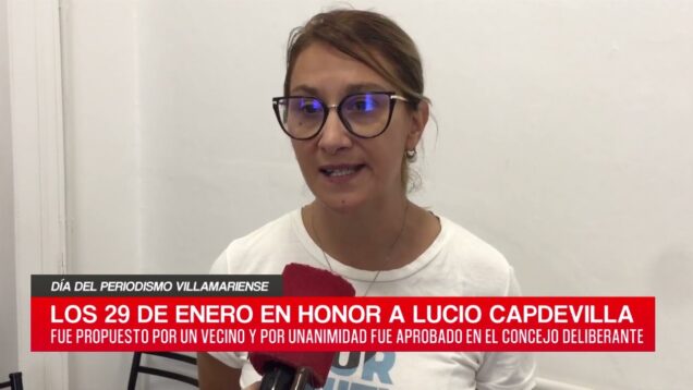 C20 Noticias | Día del periodismo Villamariense – Silvina Irusta