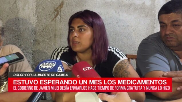 C20 Noticias | Dolor por la muerte de Camila – Jésica Giménez