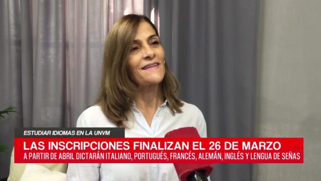 C20 Noticias | Estudiar Idiomas en la UNVM – Andrea Vartalitis