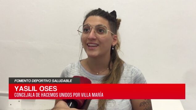 C20 Noticias | Fomento deportivo saludable – Yaslil Oses