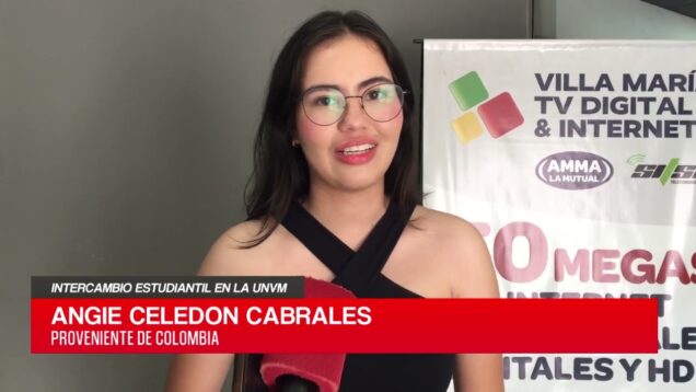 C20 Noticias | Intercambio Estudiantil en UNVM – Emanuela Almeida Gurgel Oliveira – Angie Celedon Cabrales