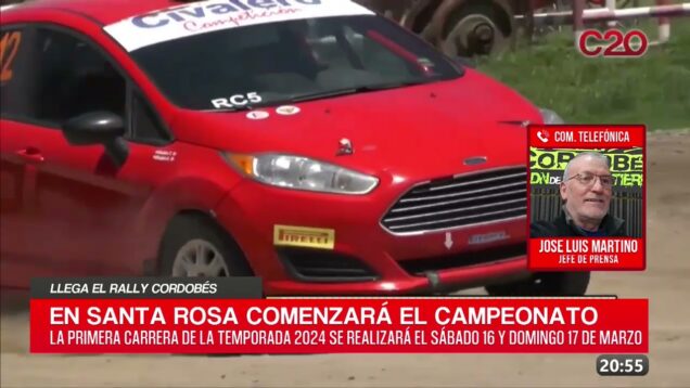 C20 Noticias | Llega el Rally Cordobés – José Luis Martino