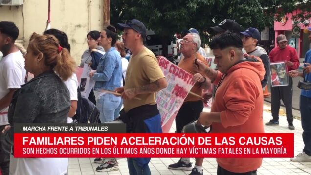 C20 Noticias | Marcha frente a tribunales – René Bosio