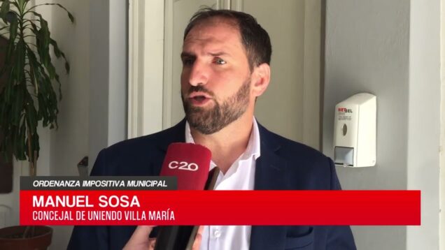 C20 Noticias | Ordenanza Impositiva Municipal – Manuel Sosa