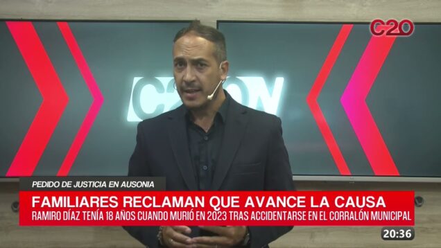 C20 Noticias | Pedido de justicia en Ausonia – Celeste Díaz