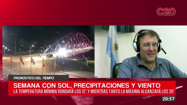 C20 Noticias | Pronóstico del tiempo – Hernán Allasia