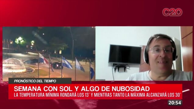 C20 Noticias | Pronóstico del tiempo – Hernán Allasia