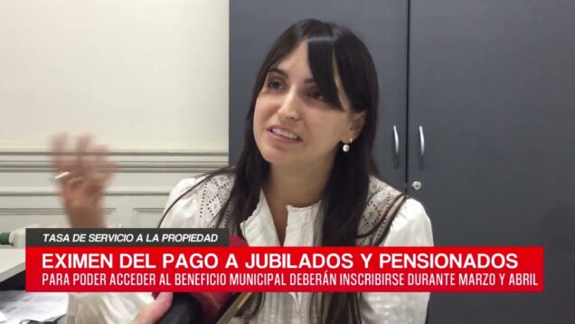 C20 Noticias | Tasa de servicio a la propiedad – Victoria Poncio