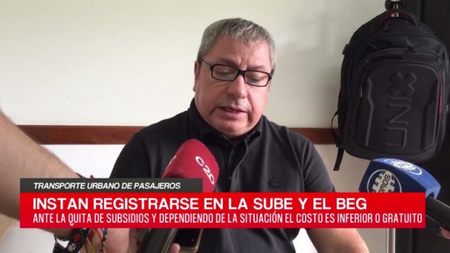 C20 Noticias | Transporte urbano de pasajeros – Hugo Fernández