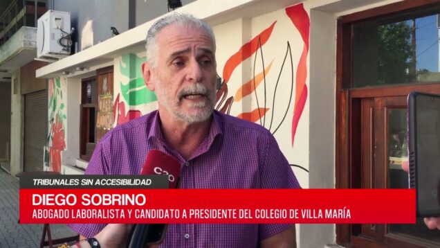 C20 Noticias | Tribunales sin accesibilidad – Diego Sobrino