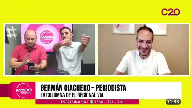 Modo Directo | El Regional – Germán Giachero