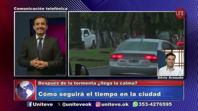 Uniteve Noticias | Como seguirá el tiempo en la ciudad