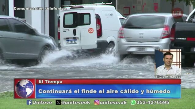 Uniteve Noticias | Cómo seguirá el tiempo los próximos días