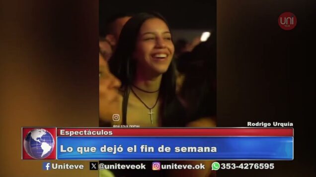 Uniteve Noticias | Espectáculos – Rodrigo Urquía