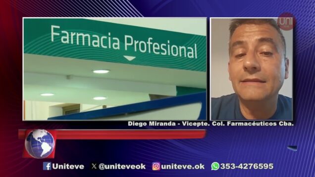 Uniteve Noticias | Farmacias ante la falta de insumos – Diego Miranda