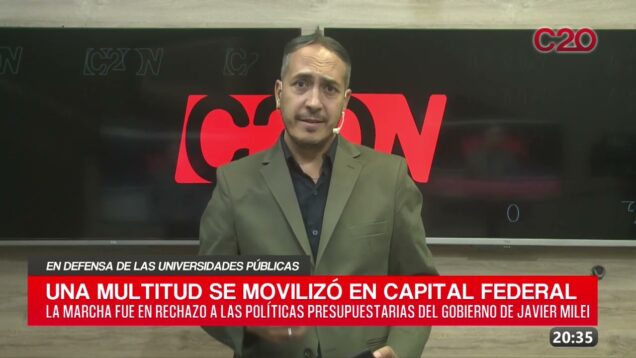 C20 Noticias | En defensa de las universidades públicas – Luis Negretti