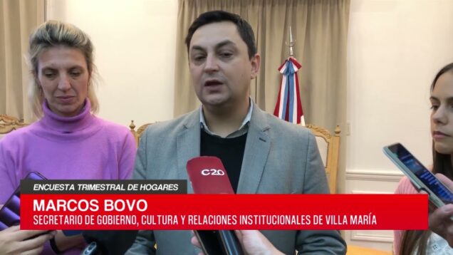C20 Noticias | Encuesta trimestral de hogares – Marcos Bovo