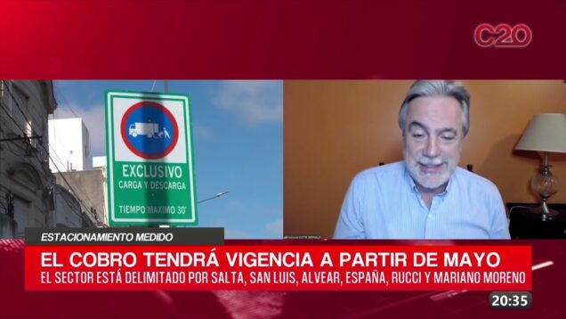 C20 Noticias | Estacionamiento medido – Horacio Botta Bernaus
