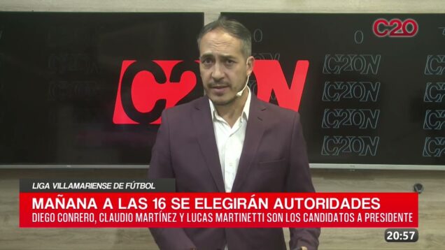 C20 Noticias | Liga Villamariense de Fútbol – Daniel Rodríguez