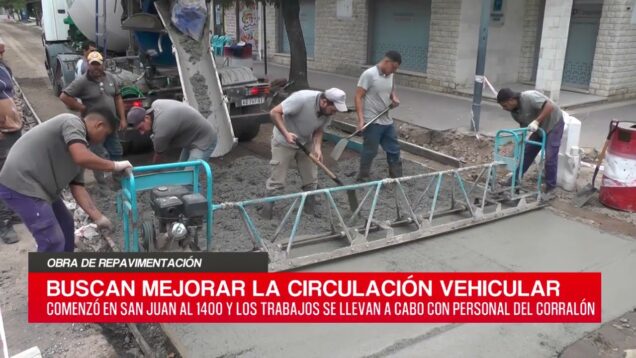 C20 Noticias | Obra de repavimentación – Eduardo Accastello