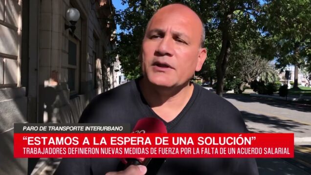 C20 Noticias | Paro de transporte interurbano – Edgardo Garmendia