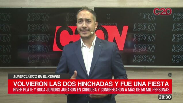C20 Noticias | Superclásico en el Kempes – Marcelo Frossasco