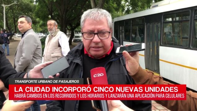 C20 Noticias | Transporte urbano de pasajeros – Hugo Fernández