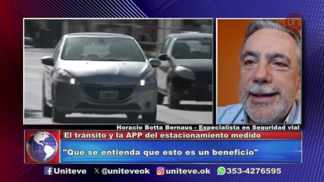 Uniteve Noticias | El tránsito y la APP del estacionamiento medido